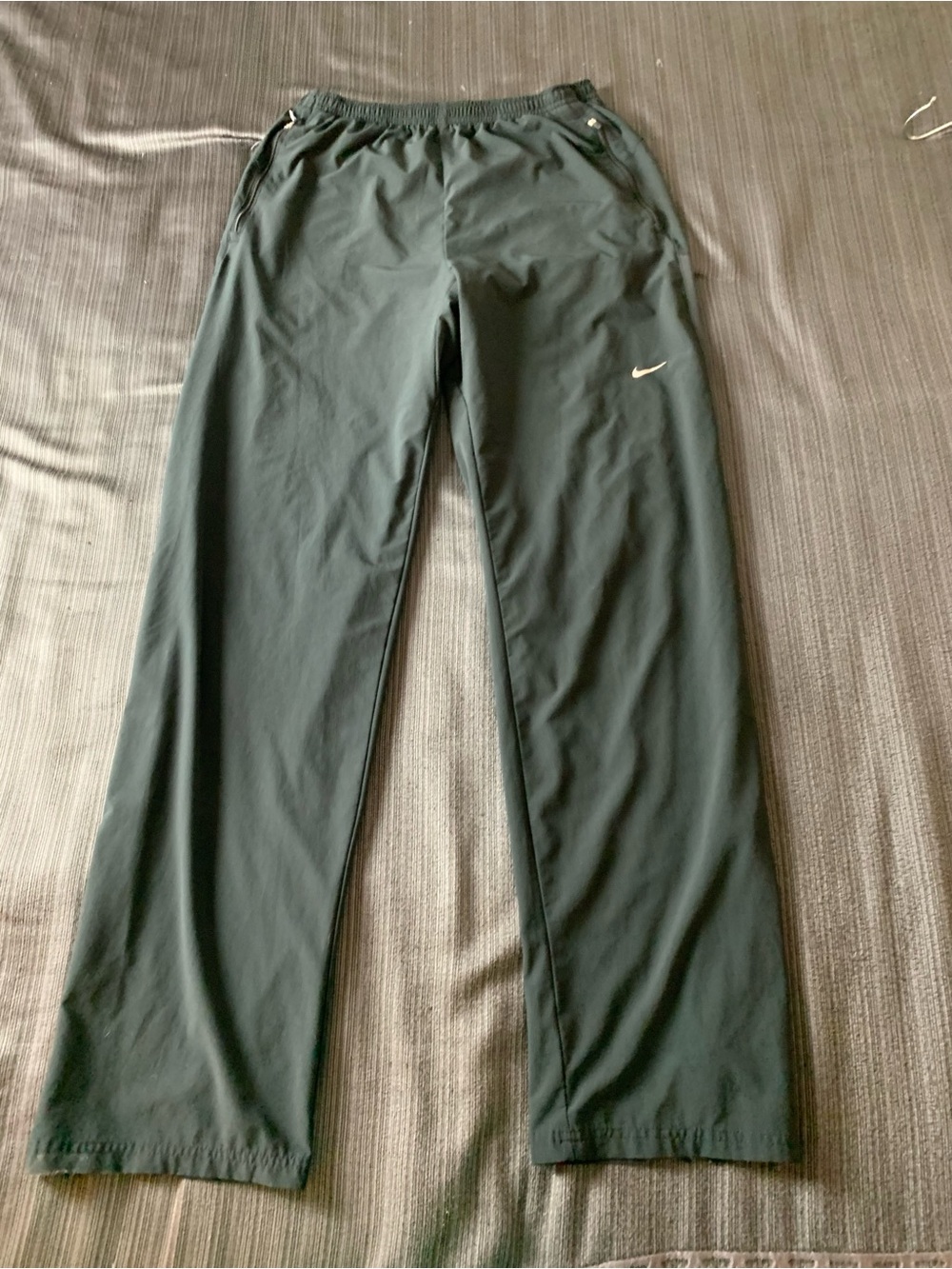 Nike Golf Tennis Dri Fit Pants Straight Leg Black Large